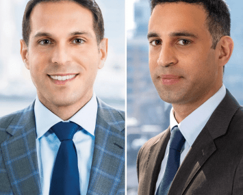 Adam Sasouness (left) and Josh Sasouness are co-founders of Dwight Capital. 