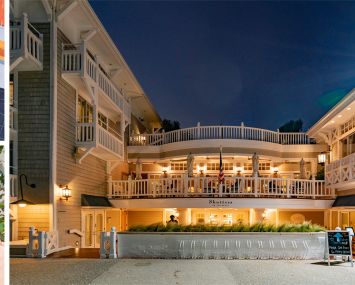 Edward Slatkin, Thomas Slatkin, and Shutters on the Beach hotel in Santa Monica, Calif.