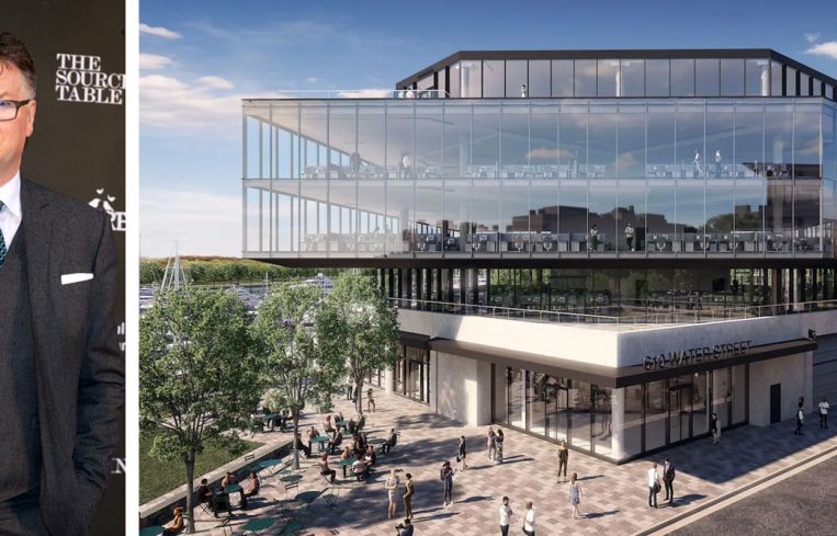 Artfarm CEO Ewan Venters and 610 Water Street SW, Washington, D.C.