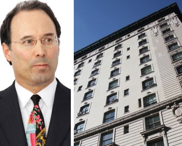 Extell founder and chairman Gary Barnett and the Belnord Building.