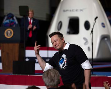 X and SpaceX owner Elon Musk.