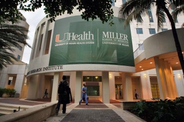 The University of Miami School of Medicine. 
