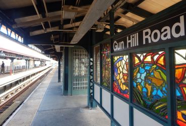 Gun Hill Road subway station.