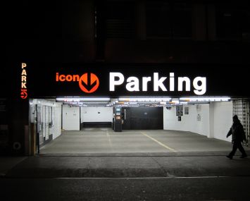ICON Parking lot.