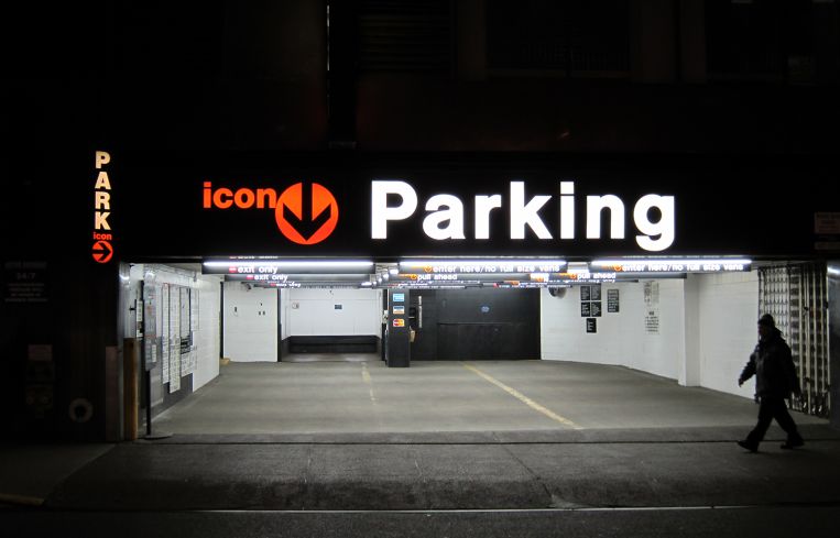 ICON Parking lot.