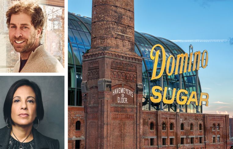 Jed Walentas, Joanne Wilson, and Domino Sugar Factory.