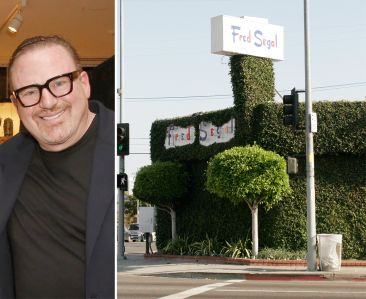 Fred Segal owner Jeff Lotman and a Fred Segal store in Los Angeles, Calif. circa 2006.