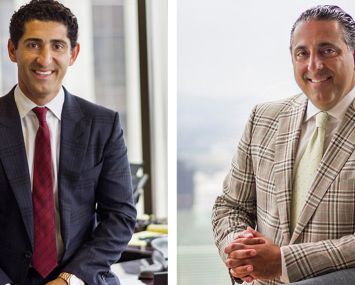 From left: Kamyar Shabani and K. Joseph Shabani, cofounders of Optimus Properties.