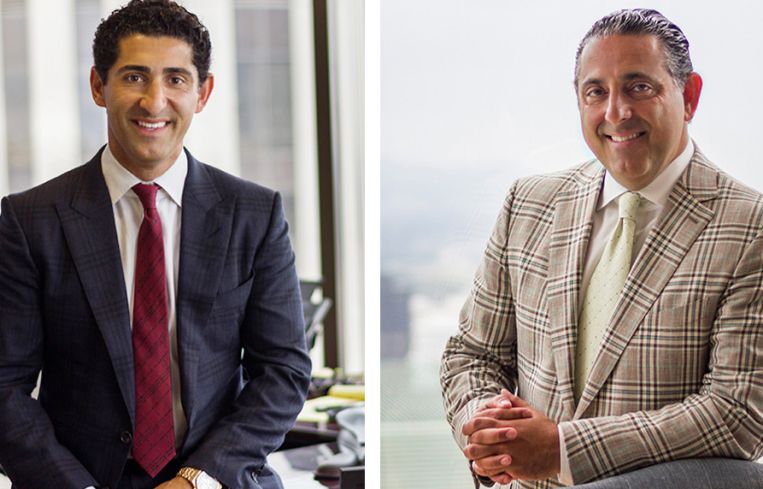 From left: Kamyar Shabani and K. Joseph Shabani, cofounders of Optimus Properties.