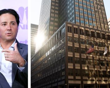 Ares Management co-founder Michael Arougheti and 245 Park Avenue.