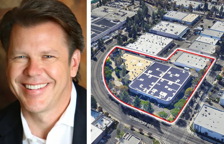 Xebec Founder and CEO Randy Kendrick and 20660 Nordhoff Street, Chatsworth, Calif.