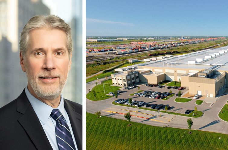 Barings' Steve Murray and Logistics Park Kansas City.