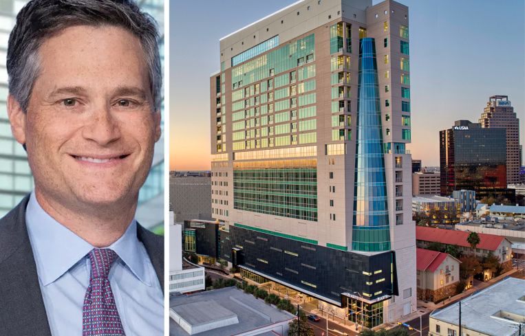 Brian Sedrish, CEO of Sunrise Realty Trust and the Thompson San Antonio - Riverwalk.
