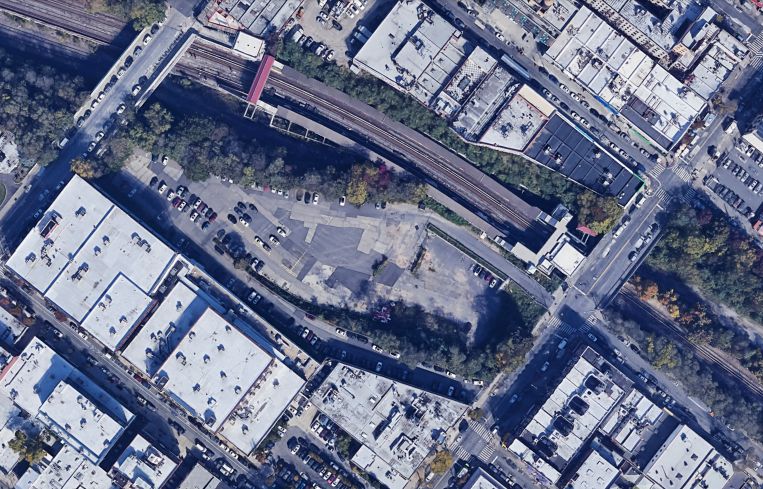 Satellite image of 6128 Eighth Avenue, Brooklyn