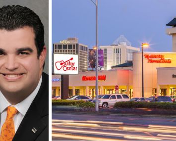 Ocean Bank CEO A. Alfonso Macedo and the Greenery Mall.