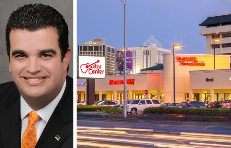 Ocean Bank CEO A. Alfonso Macedo and the Greenery Mall.