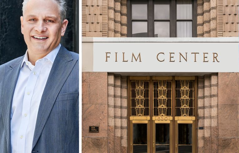 GFP Real Estate Senior Managing Director Allen Gurevich and 630 Ninth Avenue.