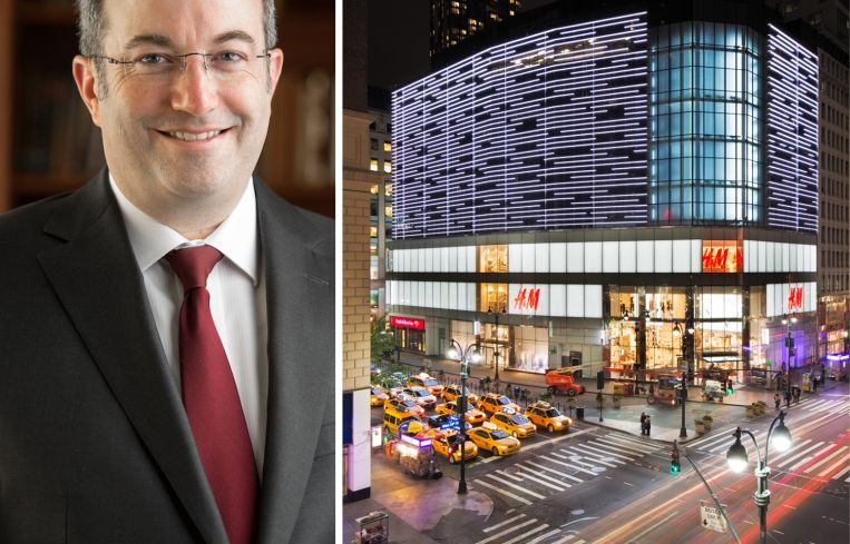 Yeshiva University President Rabbi Dr. Ari Berman and 1293 Broadway.
