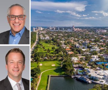 Colliers' Scott Brenner and Derek Baker, and Boca Raton, Fla.