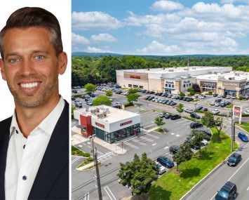 Progress Capital's Brad Domenico and Paramus Plaza.