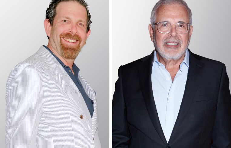 Bruce Menin, managing principal of Crescent Heights, and Russell Galbut.