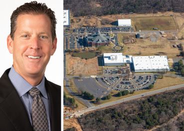 JK Land Holdings' CEO Chuck Kuhn and a 25.3-acre plot in Loudoun County, Va.