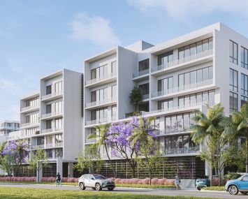 A rendering for the  Clara Bay Harbor 100th project.