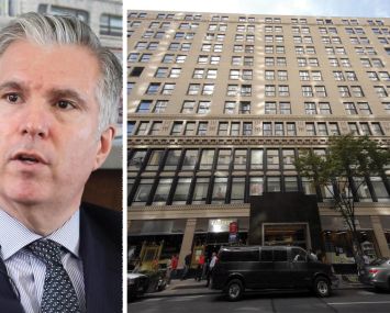 Adams & Co. Principal David Levy and 10 West 33rd Street.