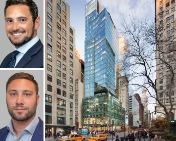 Cushman & Wakefield's David Mainthow and Nick Masi, and 505 Fifth Avenue.