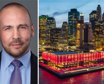 David O'Reilly, Howard Hughes Corporation CEO, and the South Street Seaport.