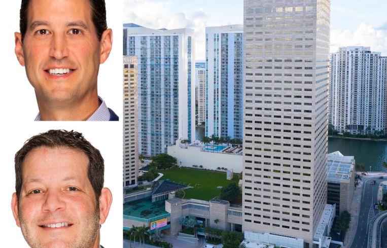 JLL's Doug Okun and Steve Hurwitz and the Citigroup Center, Miami.