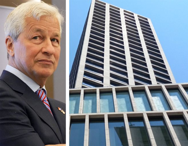 JP Morgan Chase CEO Jamie Dimon and One High Line.