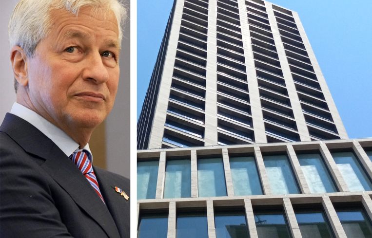JP Morgan Chase CEO Jamie Dimon and One High Line.