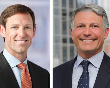 Jason Kern, president of investment management, and Steve DeFrancis, founder and CEO, of Cortland.