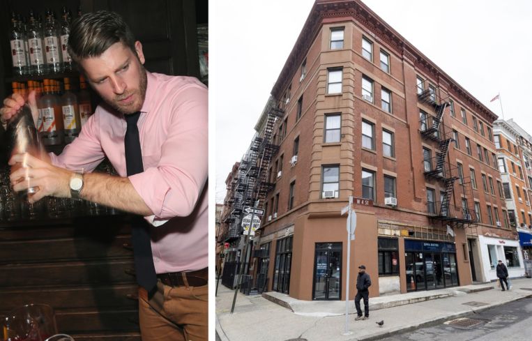 Please Don't Tell owner Jeff Bell and 162 West Fourth Street.