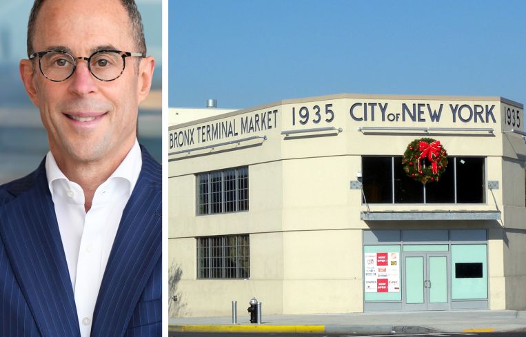 Jeff Blau, CEO of Related Companies, and the Bronx Terminal Market.