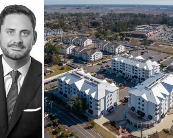 JLL's Jeff Sause and Harrington Square, Wilmington, N.C.