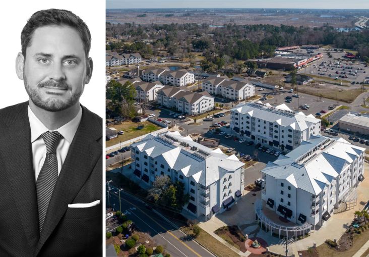 JLL's Jeff Sause and Harrington Square, Wilmington, N.C.