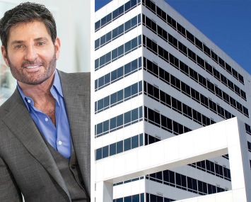Simone Development Companies President Joe Simone and Hutchinson Metro Center.