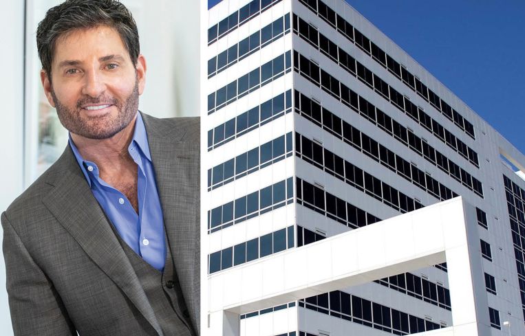 Simone Development Companies President Joe Simone and Hutchinson Metro Center.