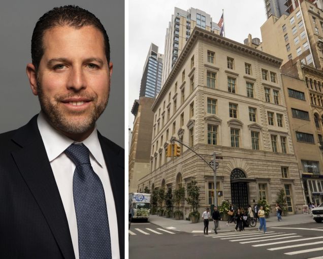 Madison Realty Capital co-founder Josh Zegen and 250 Fifth Avenue.