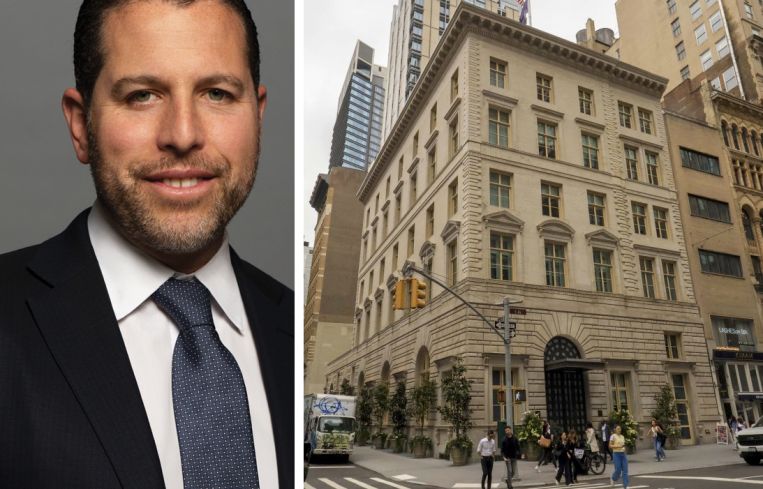 Madison Realty Capital co-founder Josh Zegen and 250 Fifth Avenue.