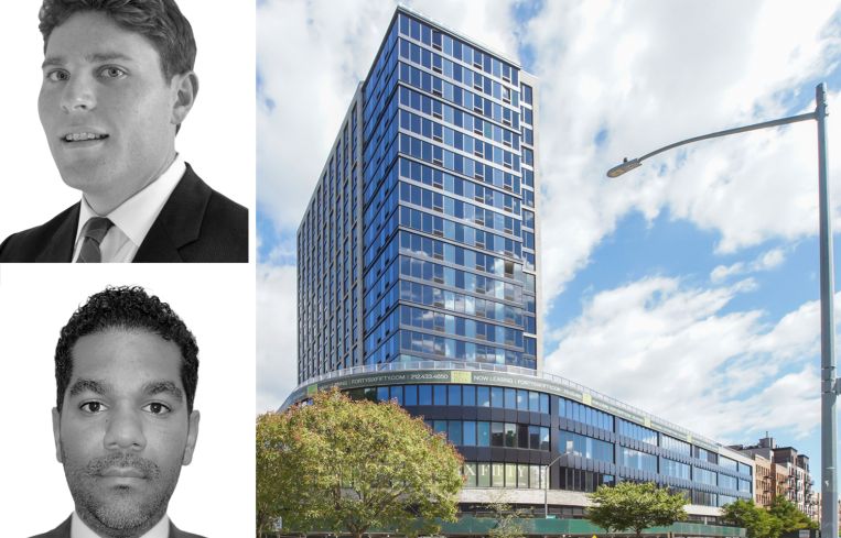 Executive Managing Director Justin DiMare and Director Christopher Ventura of Newmark and 4650 Broadway.