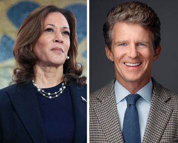 Vice President Kamala Harris and Walker & Dunlop Chairman and CEO Willy Walker.
