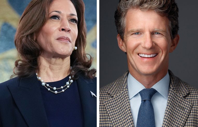 Vice President Kamala Harris and Walker & Dunlop Chairman and CEO Willy Walker.
