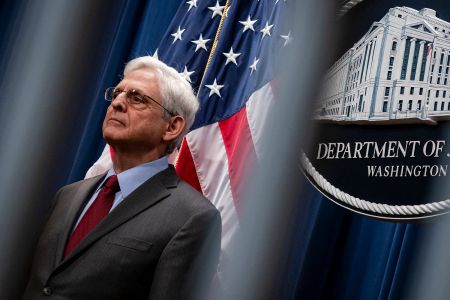 U.S. Attorney General Merrick Garland.