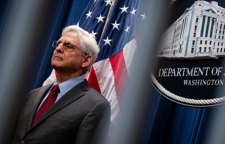 U.S. Attorney General Merrick Garland.