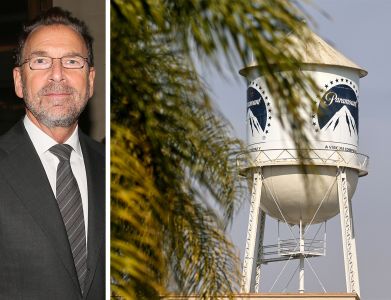 Edgar Bronfman, Jr. and the Paramount Pictures studio lot in Hollywood.