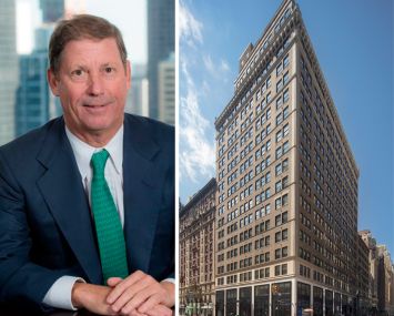 George Comfort & Sons CEO Peter Duncan and 498 Seventh Avenue.