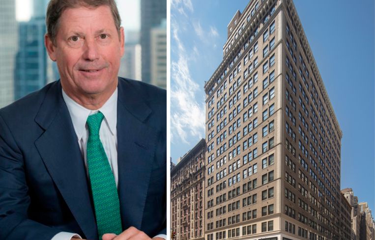 George Comfort & Sons CEO Peter Duncan and 498 Seventh Avenue.